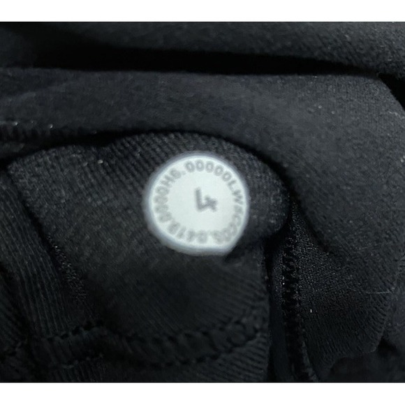 Lululemon Leggings Women 4 Black 29" Align Wrap Waist  Athleisure Yoga Train EUC - Picture 5 of 5